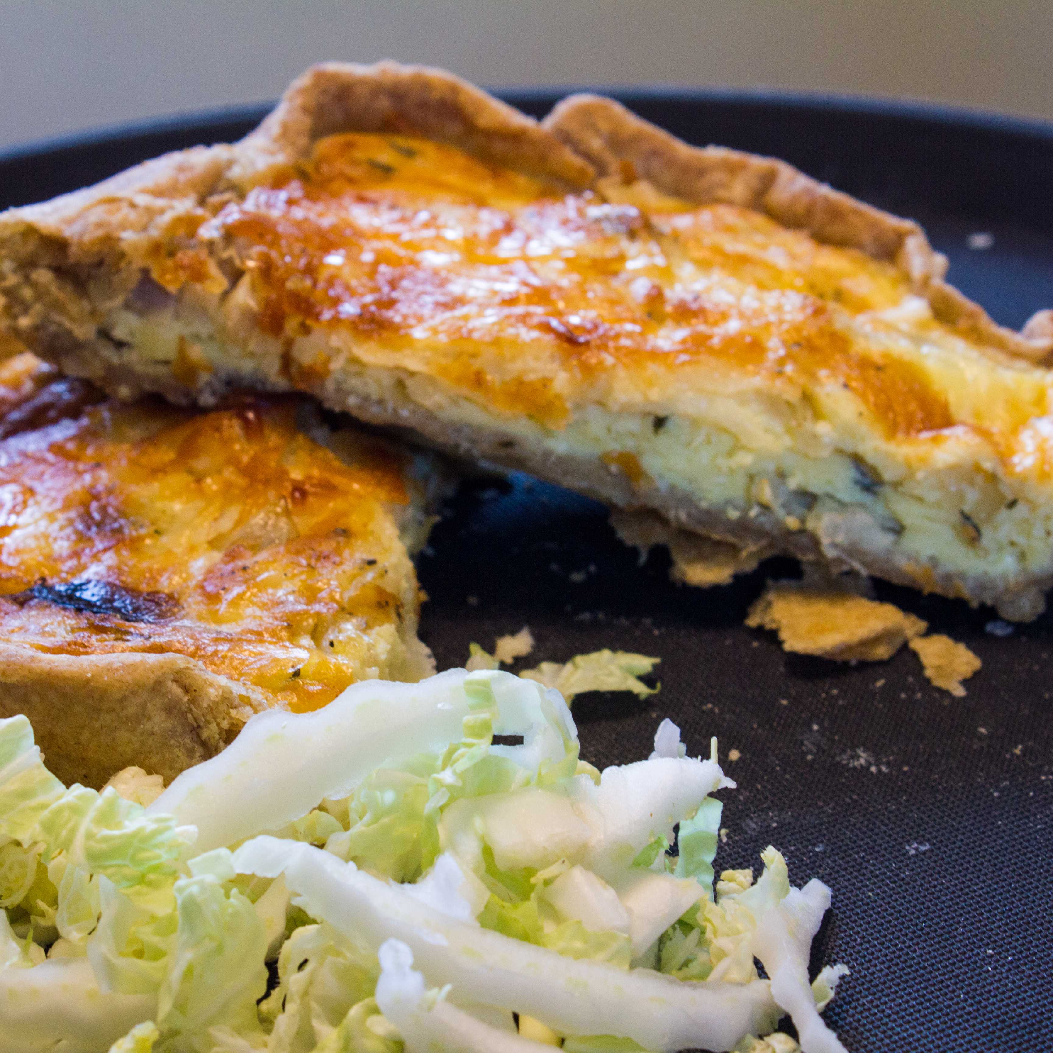 quiche lorraine/oignons  - 2 pers. (400g)(surgelée)